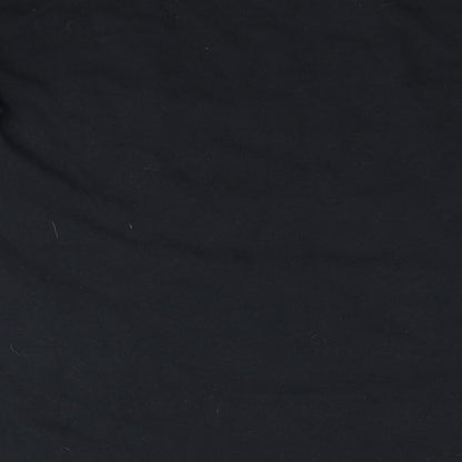 Mens UK Size S Gildan Black  T-Shirt