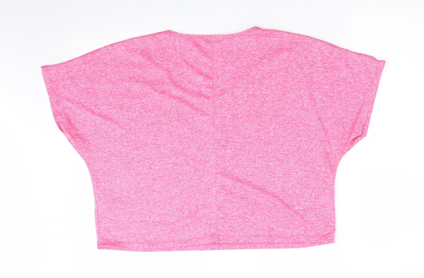Womens UK Size M Matalan Red Basic T-Shirt
