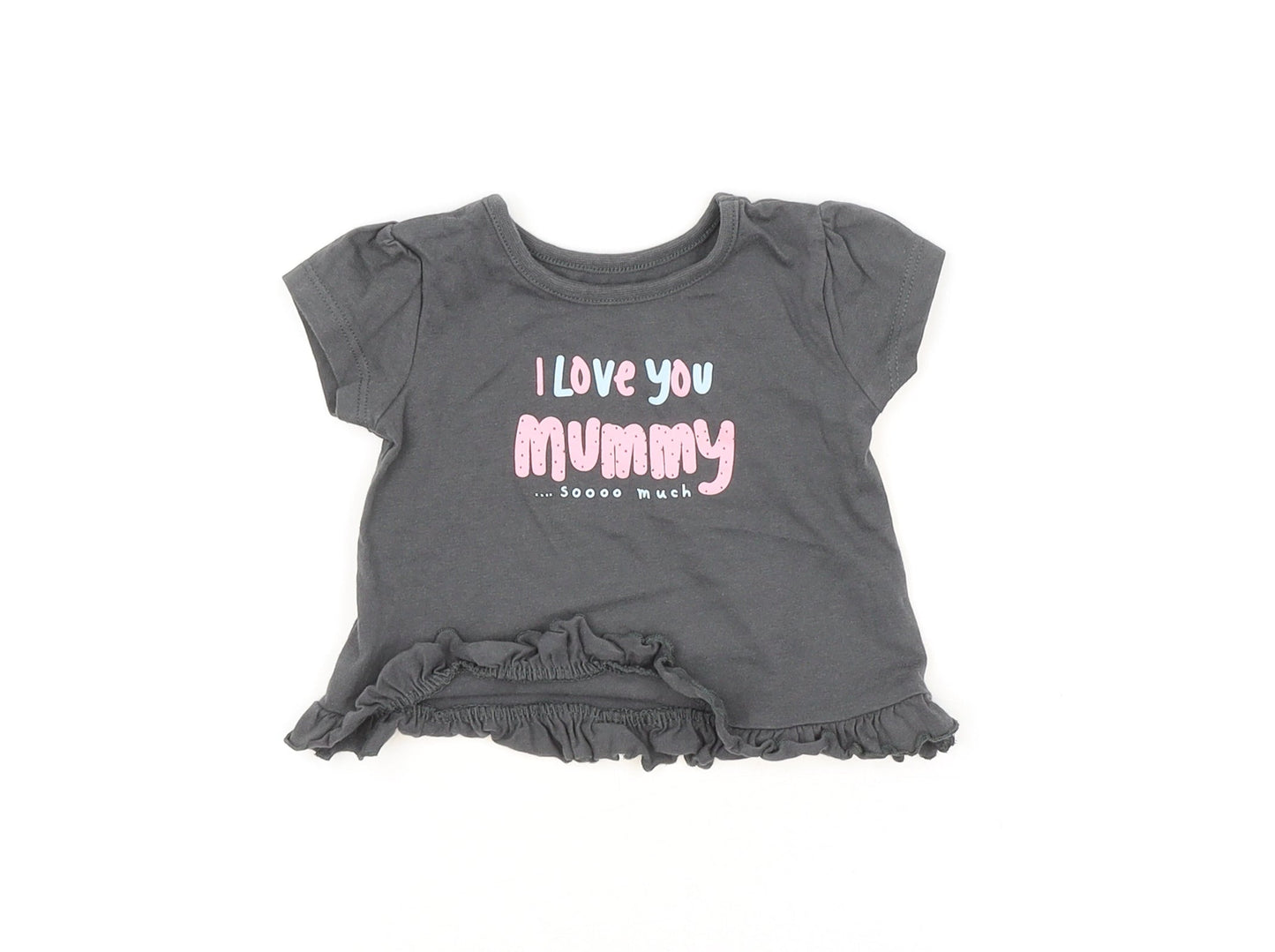 George Baby Grey   Basic Blouse Size 0-3 Months