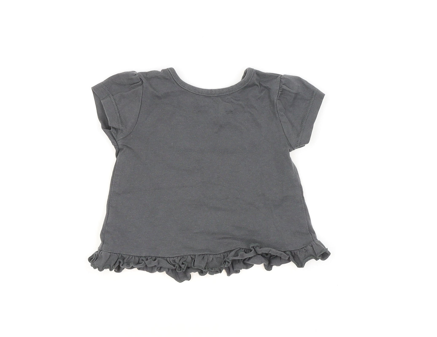George Baby Grey   Basic Blouse Size 0-3 Months