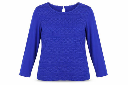 Womens UK Size 12 Dorothy Perkins Blue Basic Blouse
