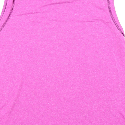Womens UK Size 14 NEXT Pink Basic Tank