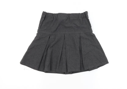 TU Girls Grey   A-Line Skirt Size 5 Years - SCHOOL WEAR