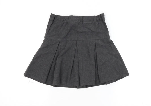 TU Girls Grey   A-Line Skirt Size 5 Years - SCHOOL WEAR