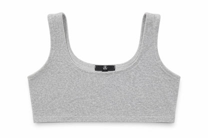 Missguided Womens Grey   Cropped Tank Size 10