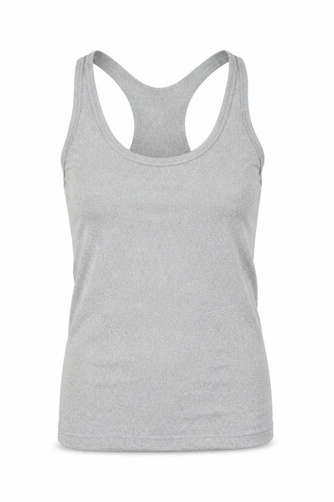 Womens UK Size 10 Warehouse Silver Basic Tank