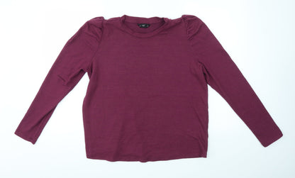 F&F Womens Purple   Pullover Jumper Size 16