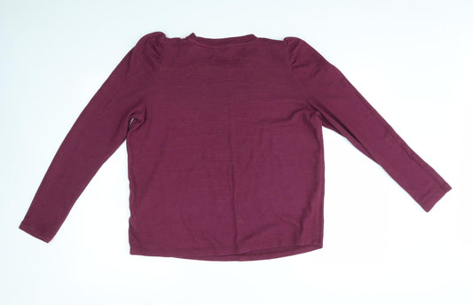 F&F Womens Purple   Pullover Jumper Size 16