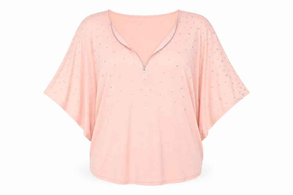 Blue Vanilla Womens Pink   Pullover Jumper Size S