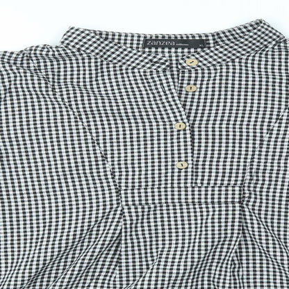 Womens UK Size XL Zanzea Multicoloured Basic Blouse