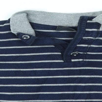 Next Boys Multicoloured Striped  Pullover Sweatshirt Size 5 Years