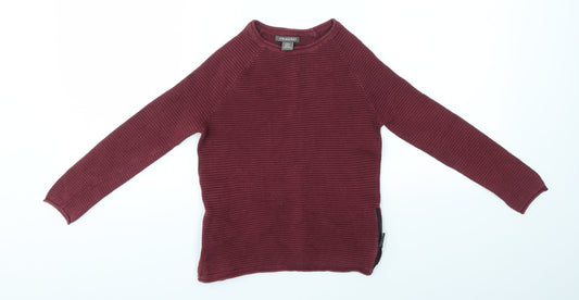 Primark Girls Purple   Pullover Jumper Size 6-7 Years