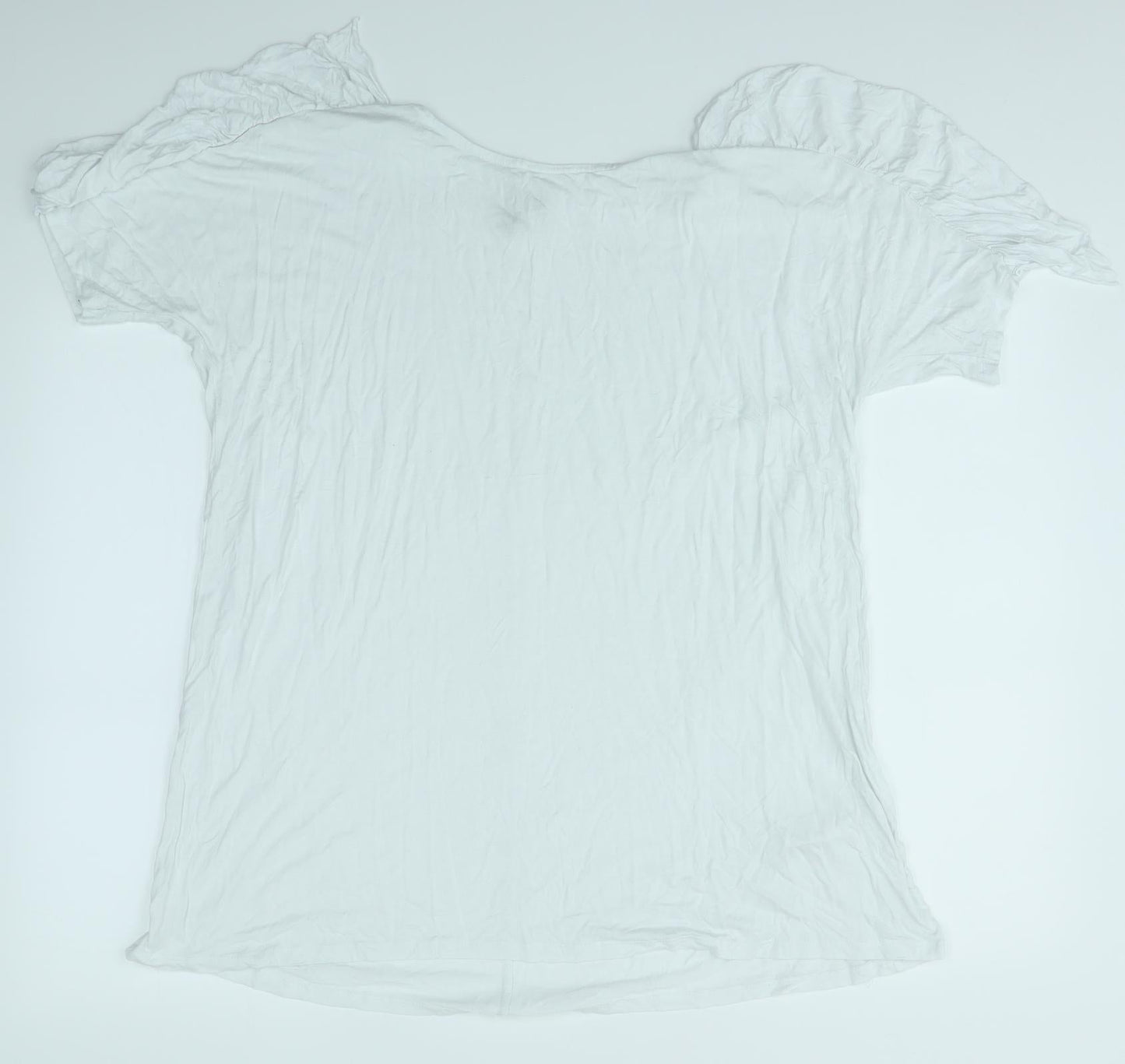 Womens UK Size 16 ASOS White Basic T-Shirt