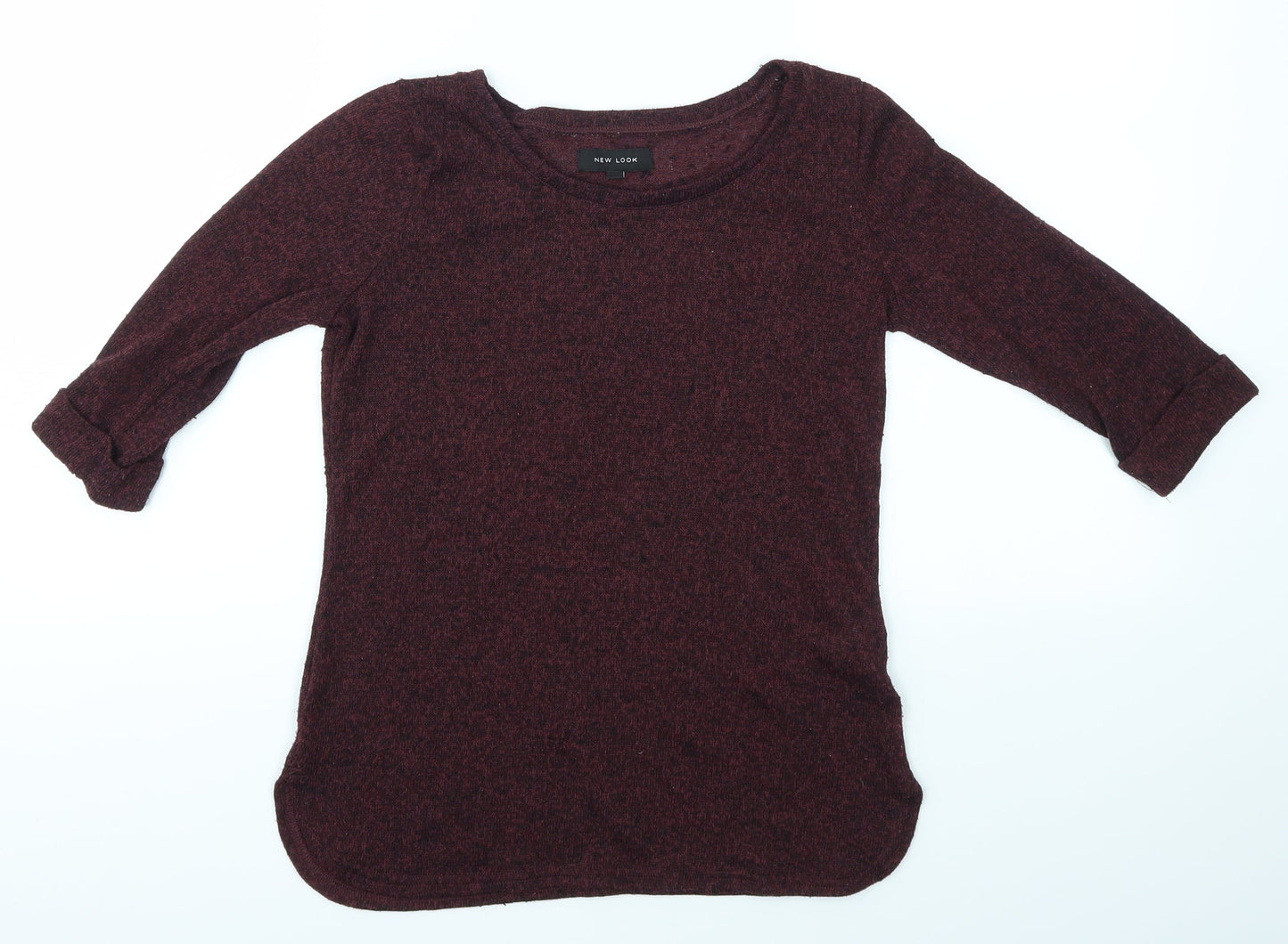 Womens UK Size 8 New Look Purple Pullover Jumper
