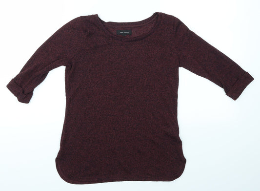 Womens UK Size 8 New Look Purple Pullover Jumper