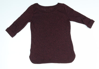 Womens UK Size 8 New Look Purple Pullover Jumper