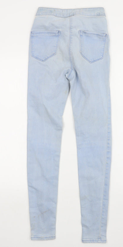 Matalan Womens Blue   Skinny Jeans Size 8 L28 in