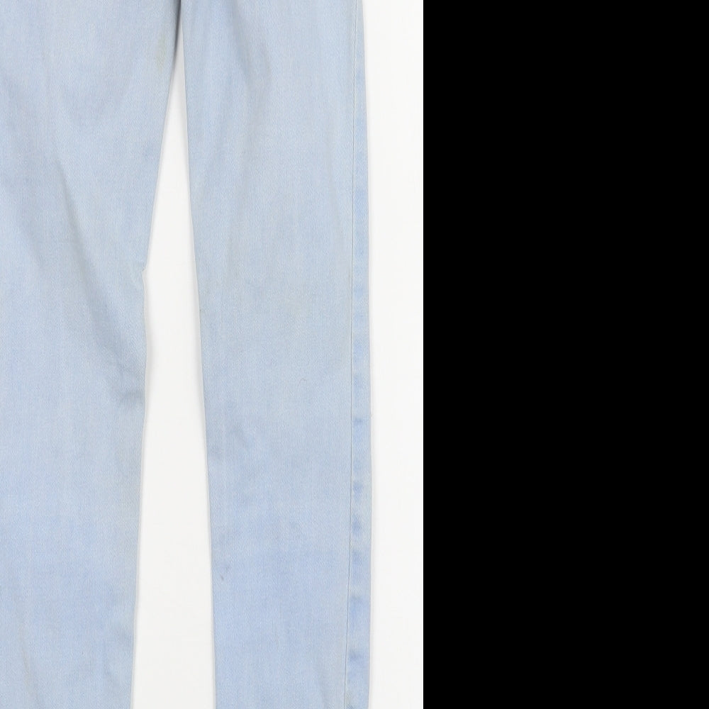 Matalan Womens Blue   Skinny Jeans Size 8 L28 in