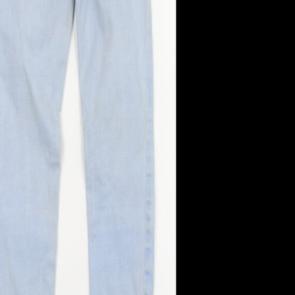 Matalan Womens Blue   Skinny Jeans Size 8 L28 in