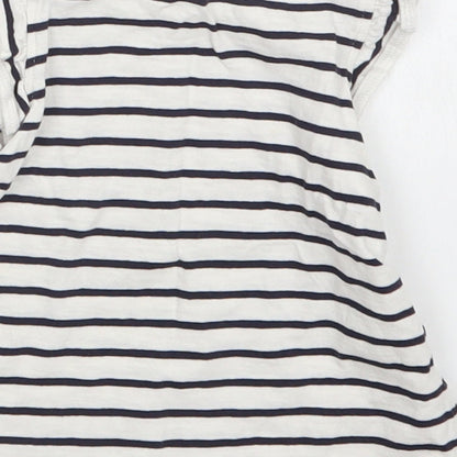 NEXT Girls Multicoloured Striped  Basic T-Shirt Size 24 Months