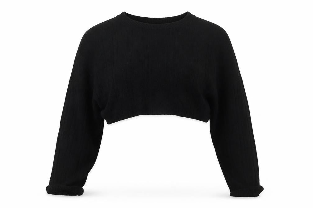 Womens UK Size S PRETTYLITTLETHING Black Pullover Jumper