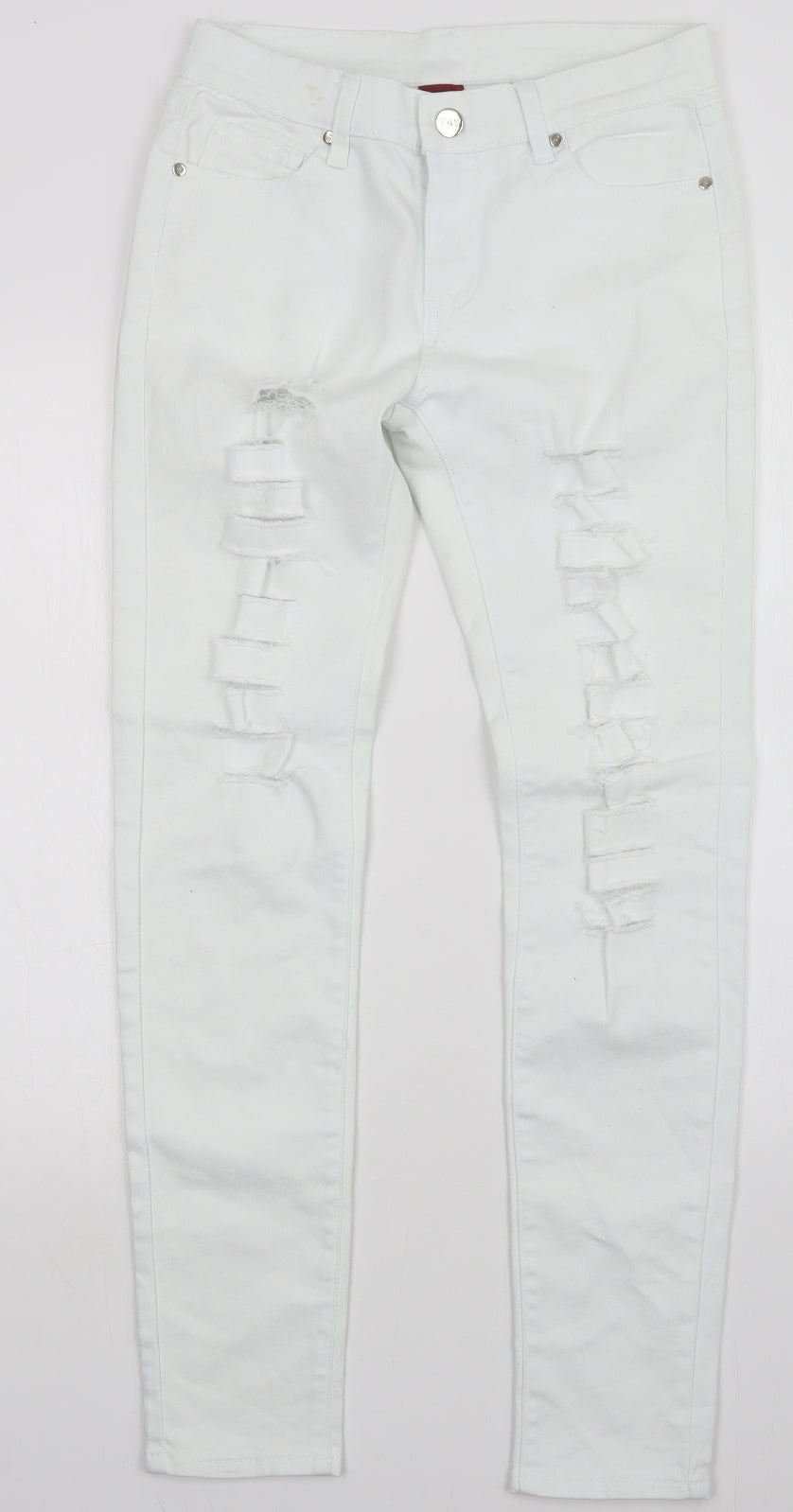 T&Y Womens White   Skinny Jeans Size 30 in L30 in