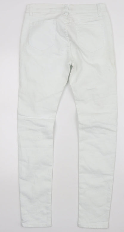 T&Y Womens White   Skinny Jeans Size 30 in L30 in