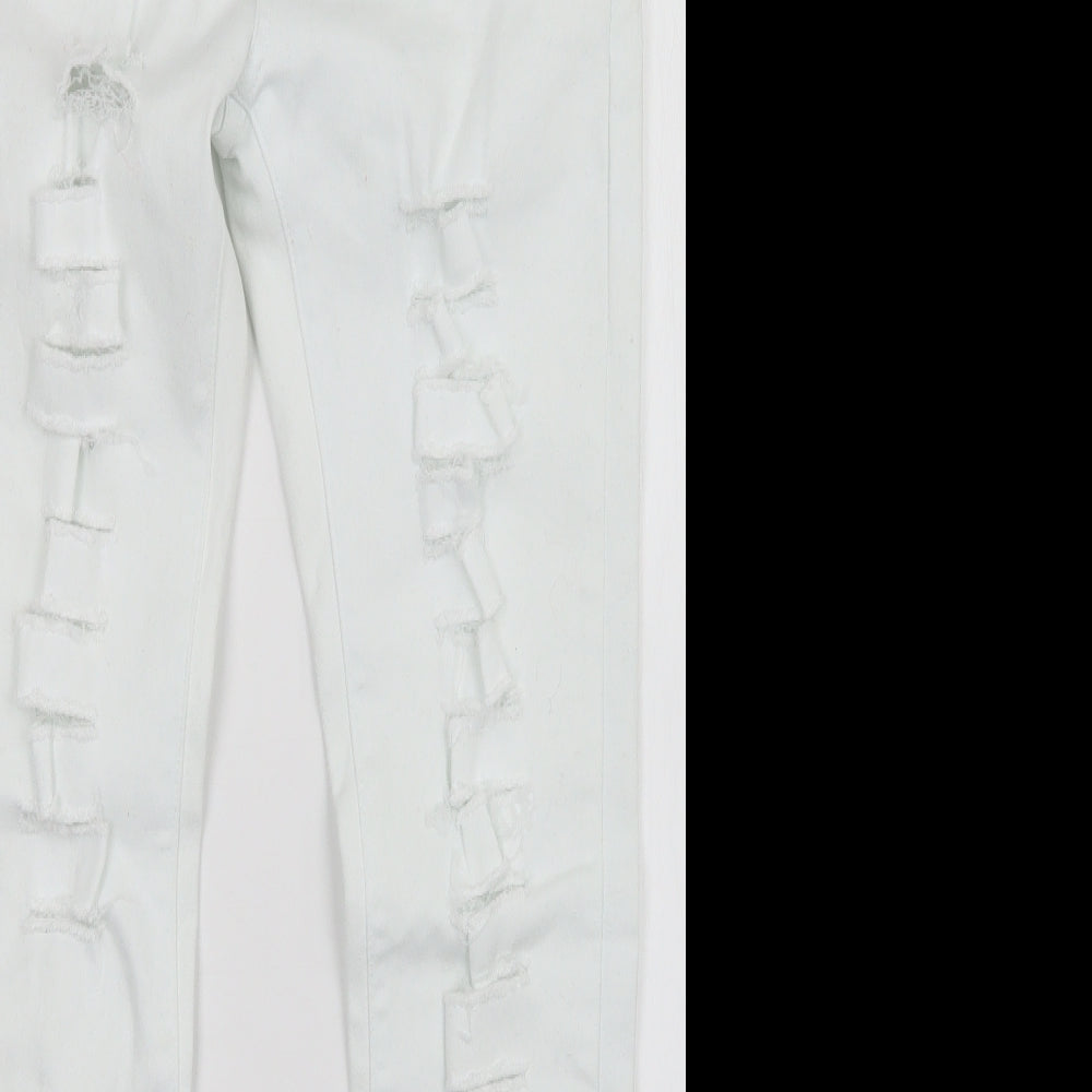 T&Y Womens White   Skinny Jeans Size 30 in L30 in