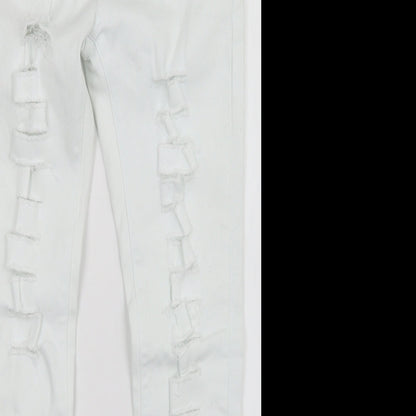 T&Y Womens White   Skinny Jeans Size 30 in L30 in