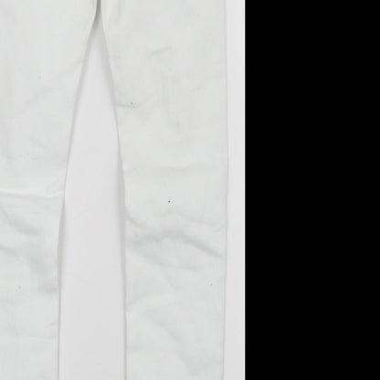 T&Y Womens White   Skinny Jeans Size 30 in L30 in