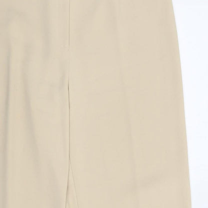 Wish Womens Beige   Trousers  Size 14 L32 in