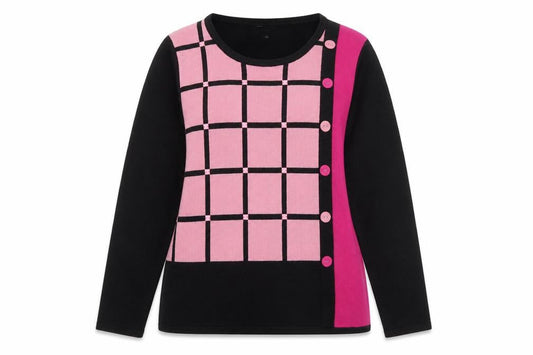 Womens UK Size S Autonomy Multicoloured Pullover Jumper