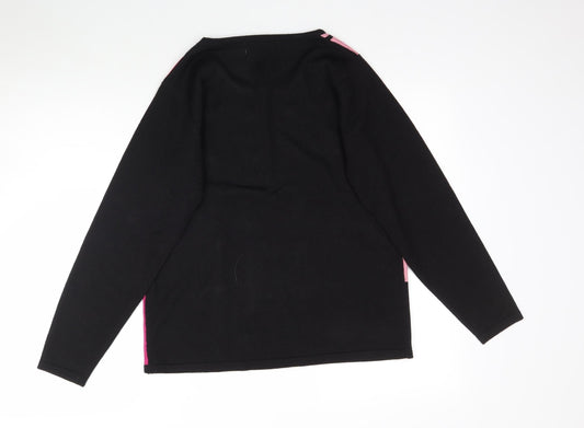 Autonomy Womens Multicoloured  Knit Pullover Jumper Size S