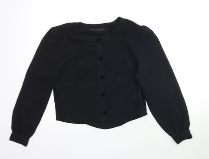 howard showers Womens Black   Basic Blouse Size 10