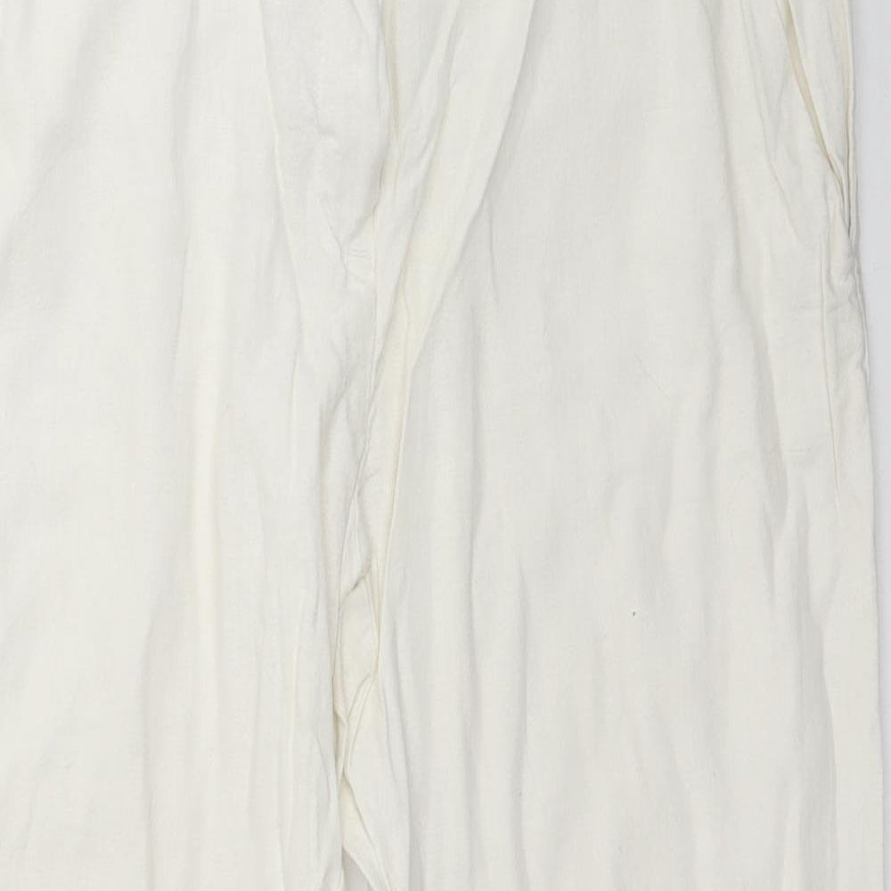 George Womens Ivory   Trousers  Size 14 L29 in
