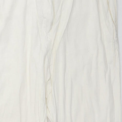 George Womens Ivory   Trousers  Size 14 L29 in