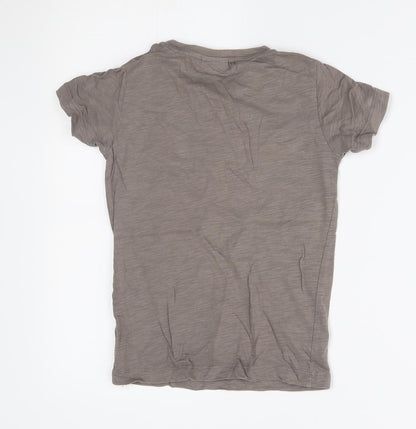 NEXT Boys Brown   Basic T-Shirt Size 6 Years  - motorbike