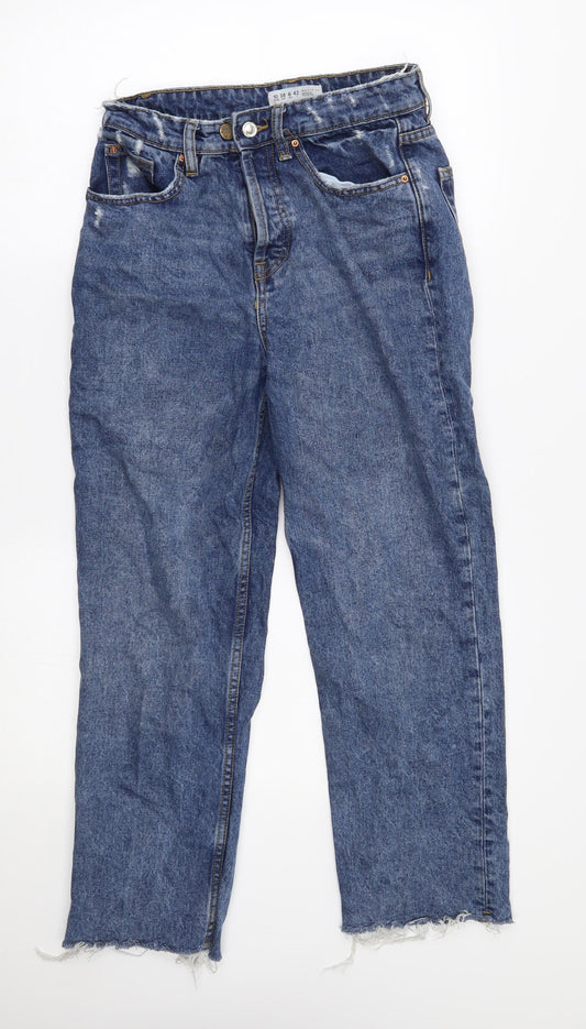 denim co Womens Blue   Straight Jeans Size 10 L26 in -