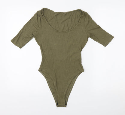 River Island Womens Green   Bodysuit One-Piece Size 10