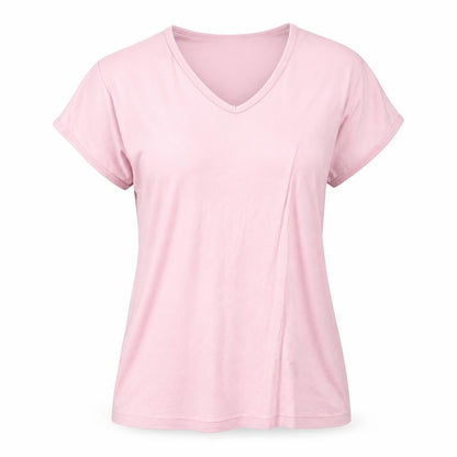 Womens UK Size XL Bella Pink Basic T-Shirt