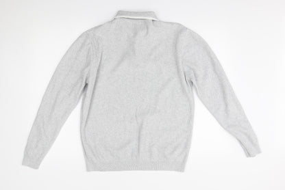 NEXT Mens Grey   Pullover Jumper Size L