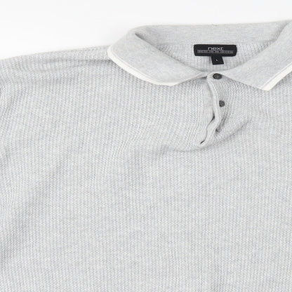 NEXT Mens Grey   Pullover Jumper Size L