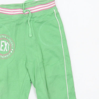 NEXT Baby Green   Jogger Trousers Size 18-24 Months