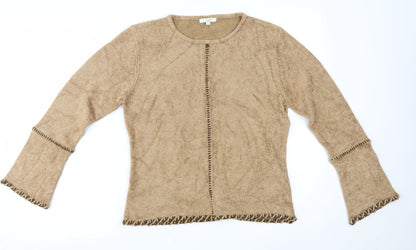 Klas Womens Brown   Pullover Jumper Size M