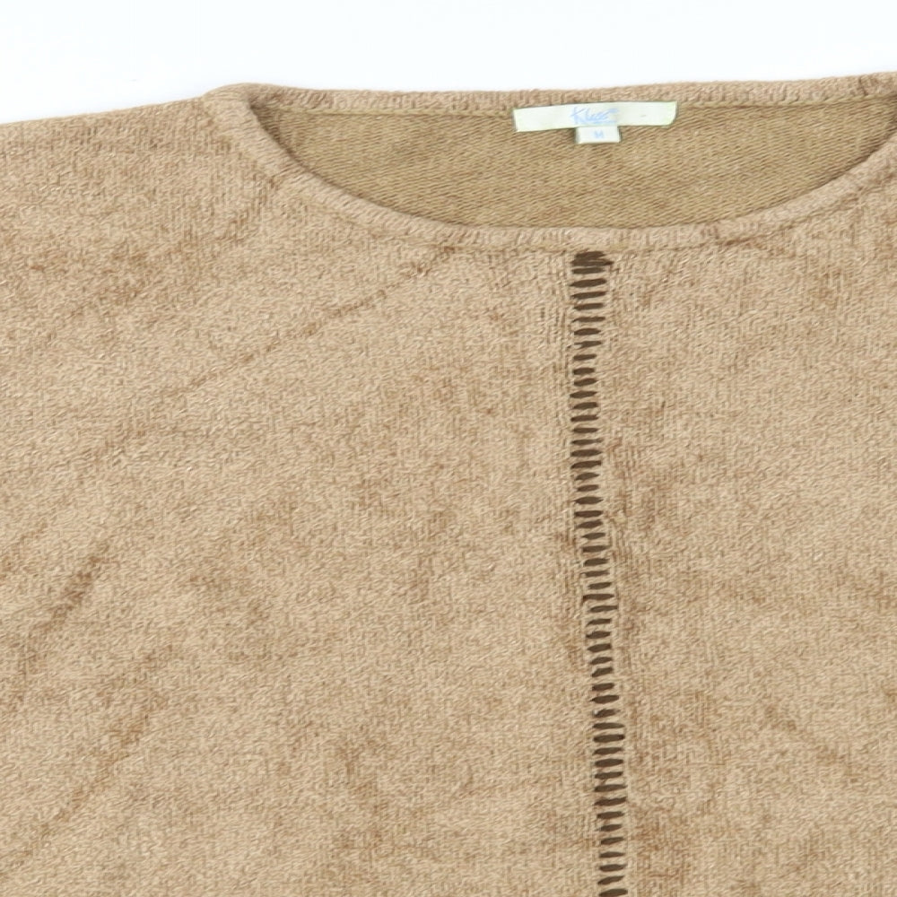 Klas Womens Brown   Pullover Jumper Size M