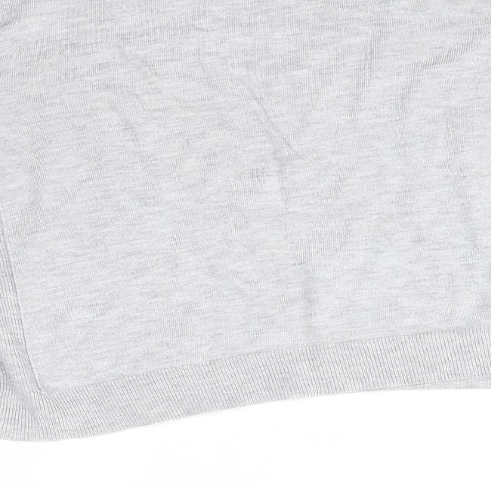 Womens UK Size 8 Topshop Grey Pullover Jumper