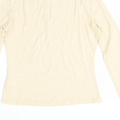 SheIn Womens Yellow   Basic T-Shirt Size S