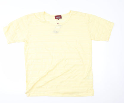 Icecube Womens Yellow   Pullover Jumper Size XL