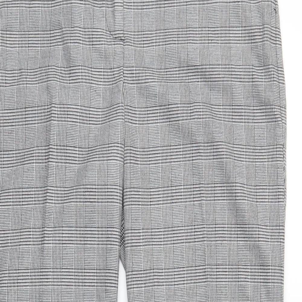 Womens UK Size 16 M&S Regular Fit  Grey Trousers