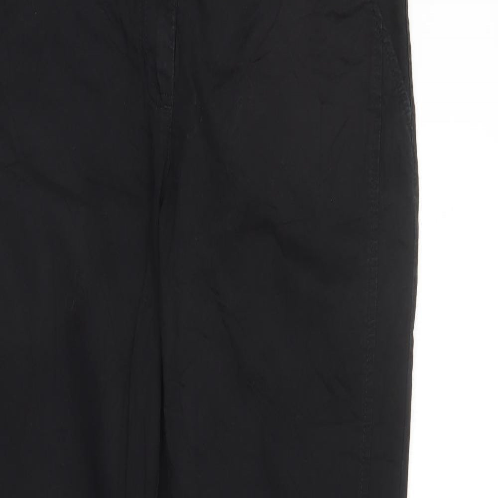 Womens UK Size 8 Canda Regular Fit Straight Black Jeans